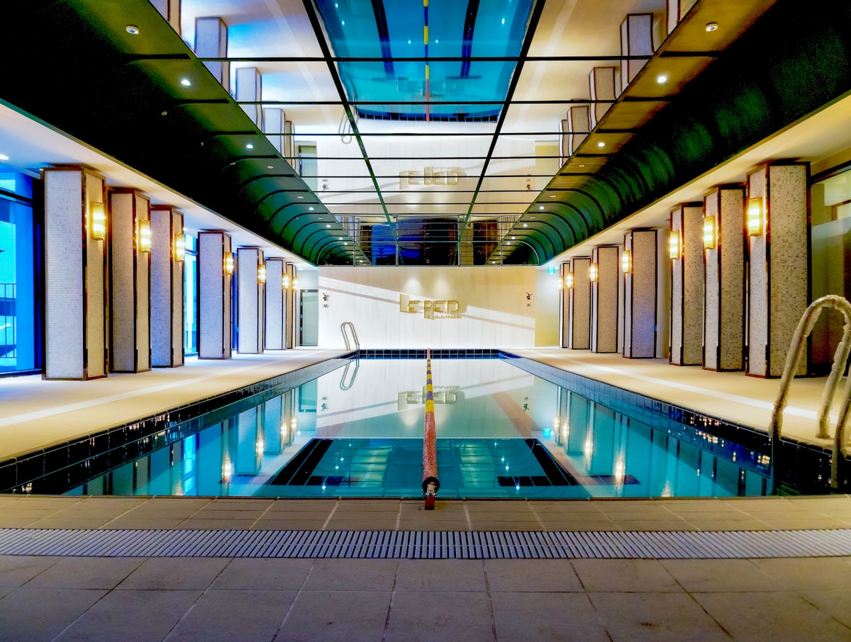 Wellness and spa interior detail