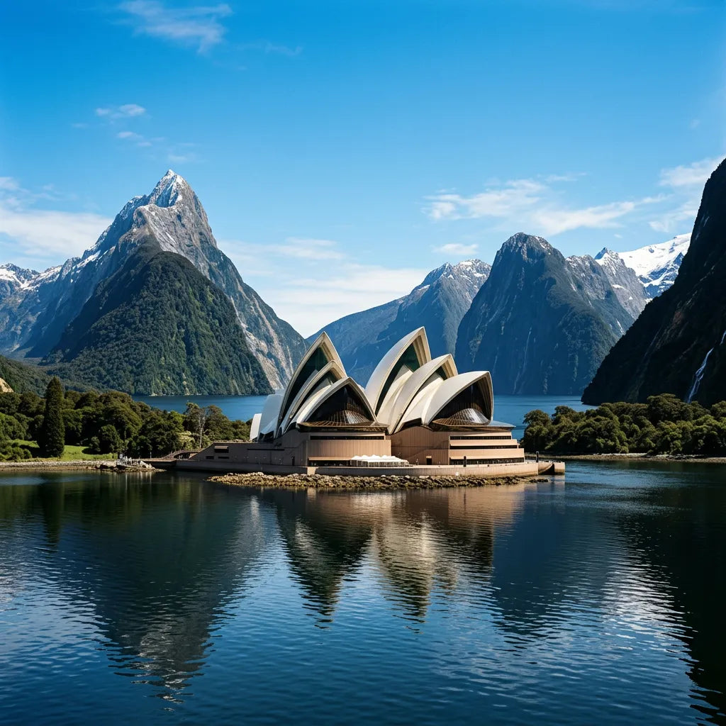 eTravelSim Australia and New Zealand regional plan promotional graphic